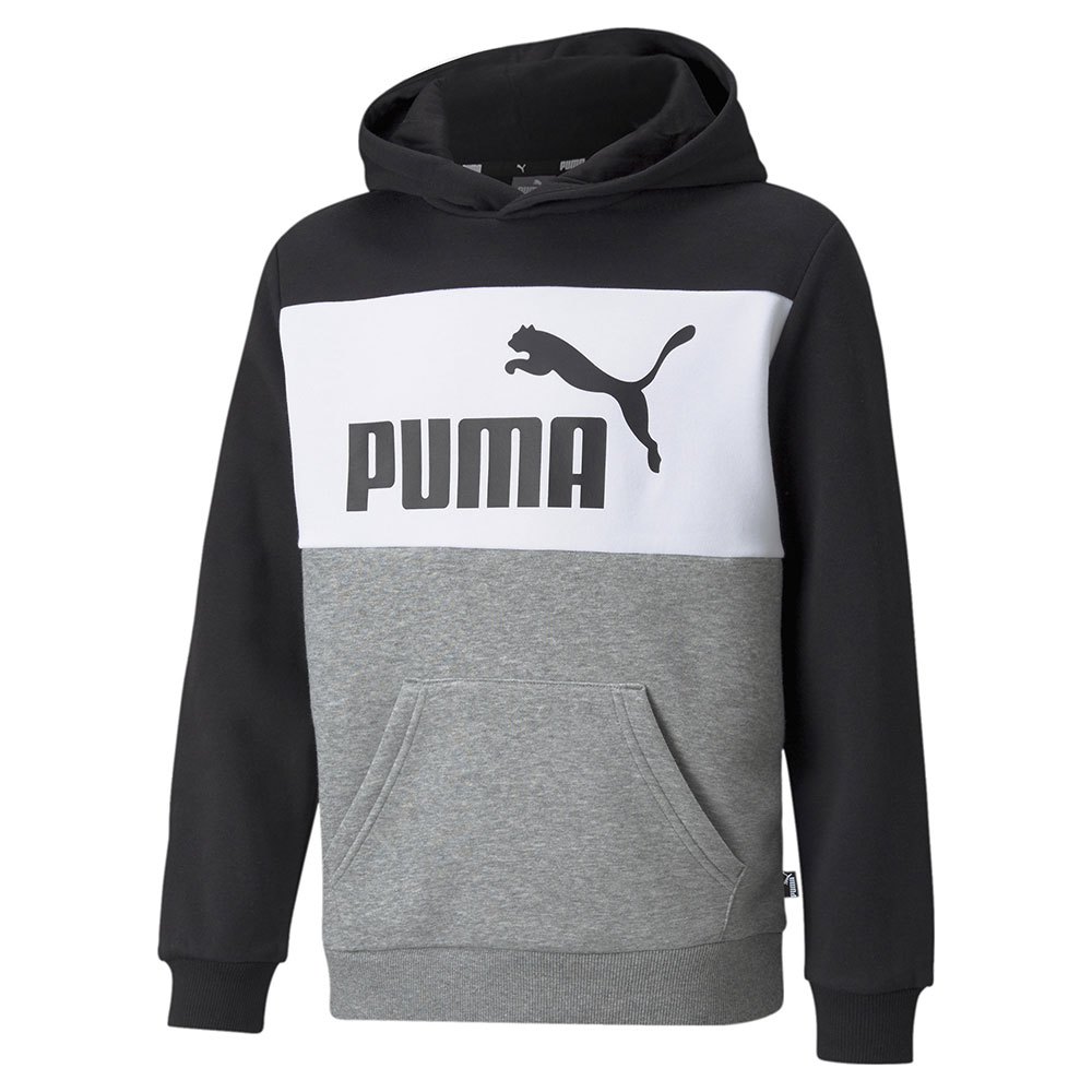 Puma barn hood block svart