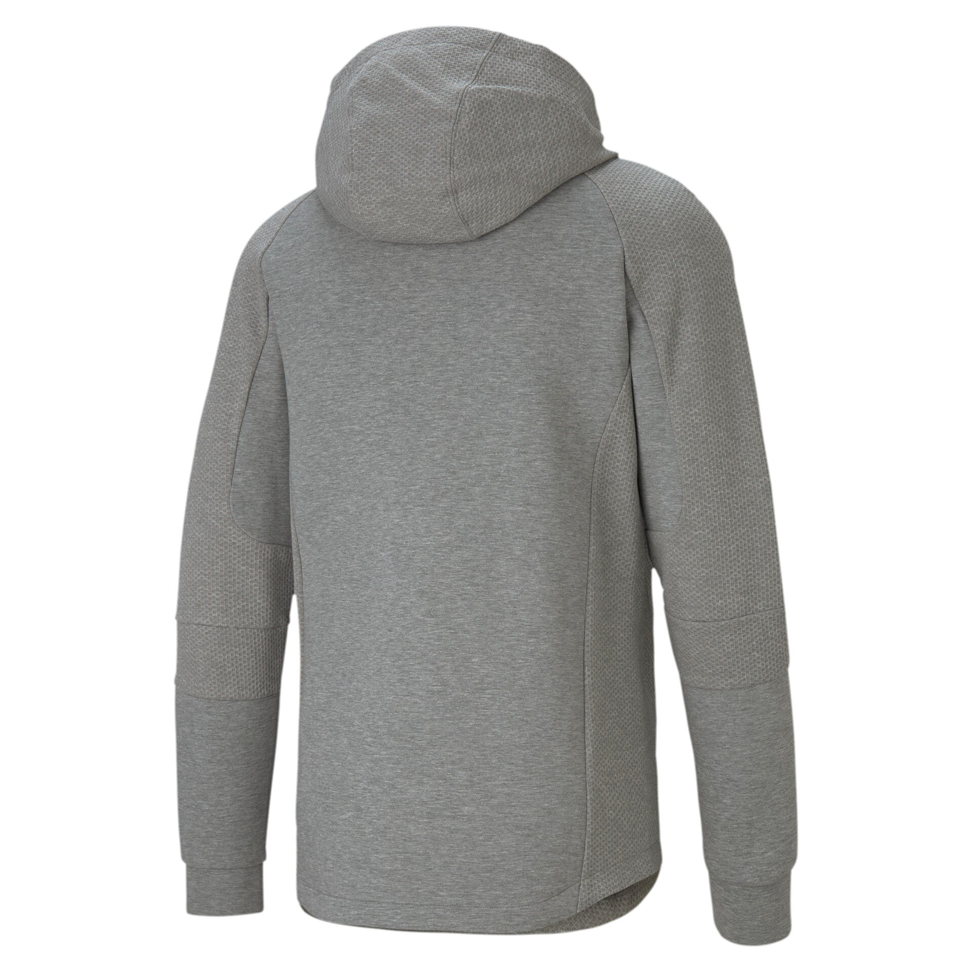 Puma teamcup ziphood grå logo