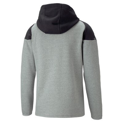 Puma teamCUP Casuals Hooded Jkt grå