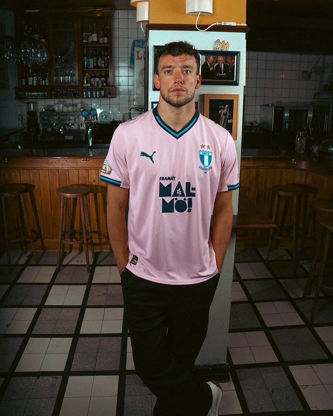 Away Jersey 25 Replica Jr Bright Pink