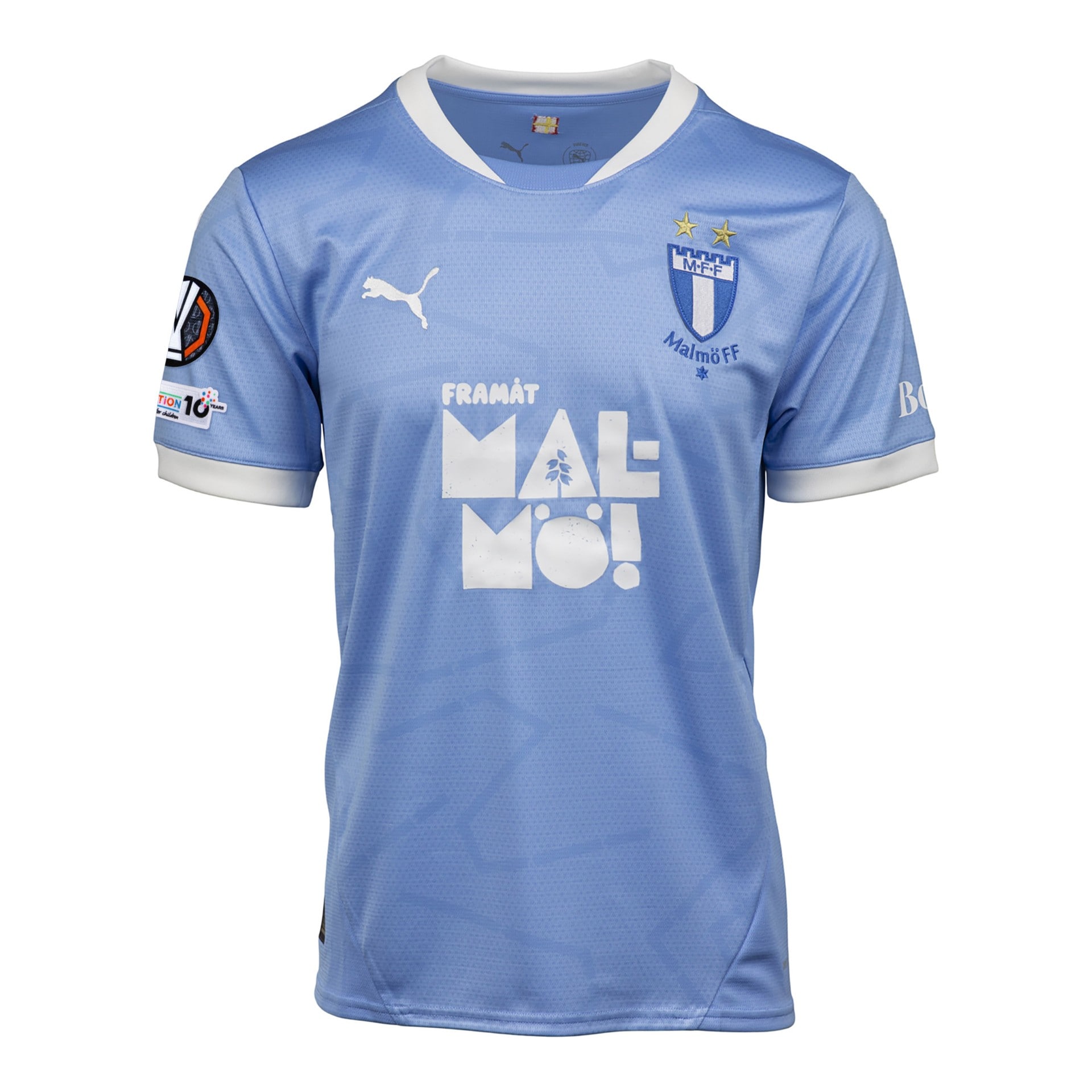 Home Jersey 25 Europa League Replica Team Light Blue