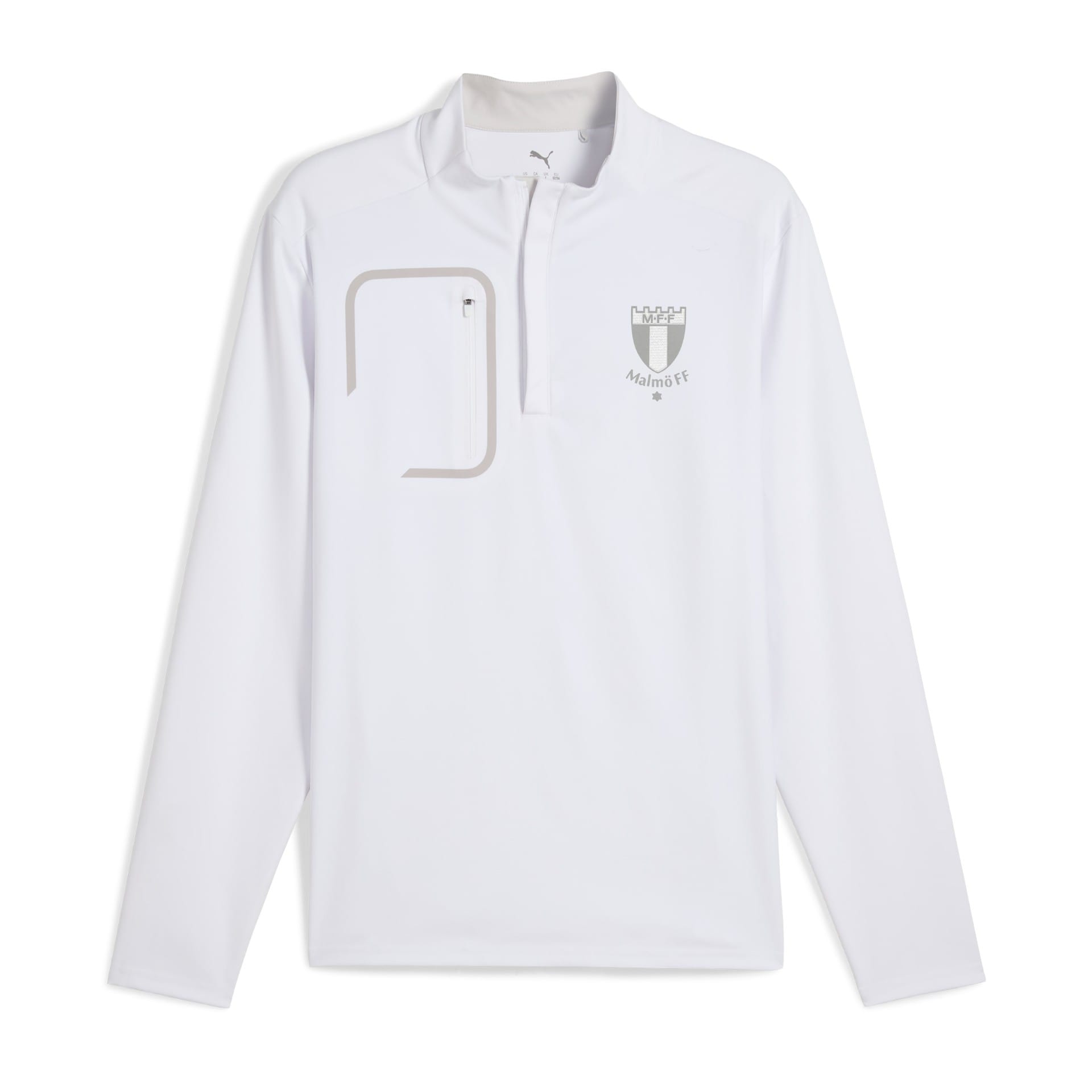 Puma Cloudspun Tech 1/4 Zip White Glow 