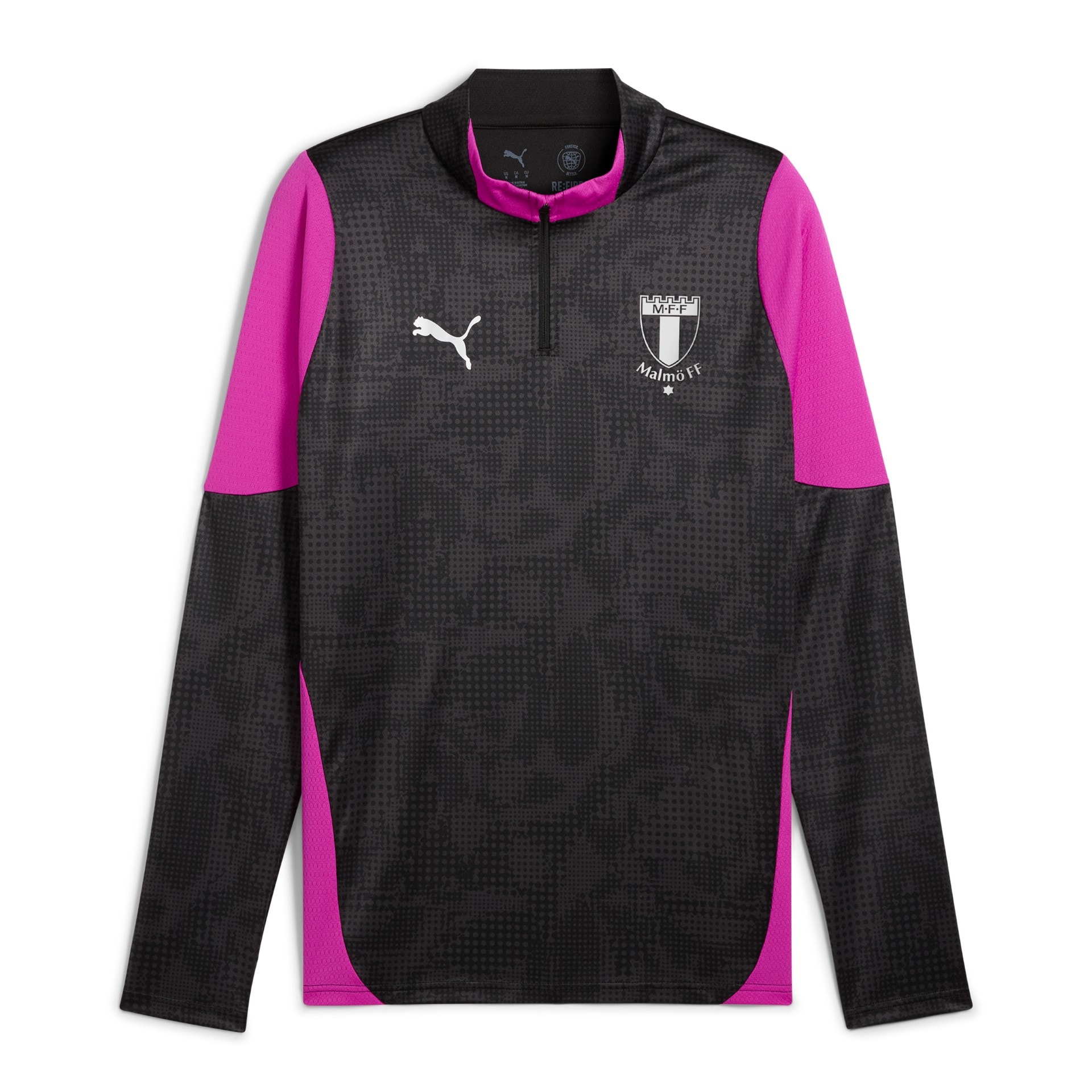 Puma teamCUP Training 1/4 Zip Top Black 25