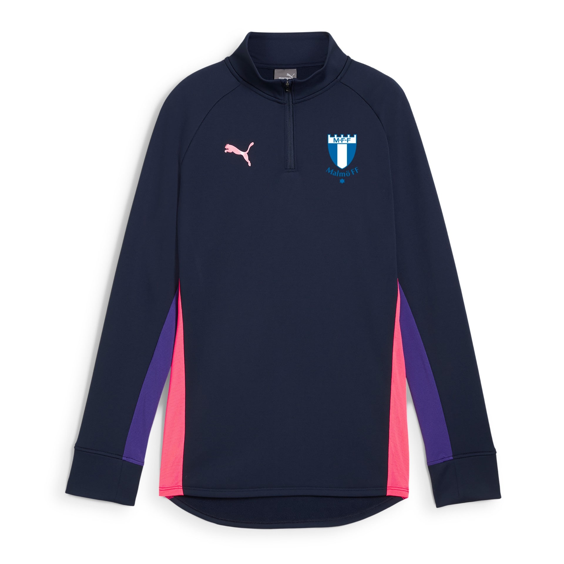 Puma dam individualBLAZE 1/4 Zip Top Club Navyy-Da