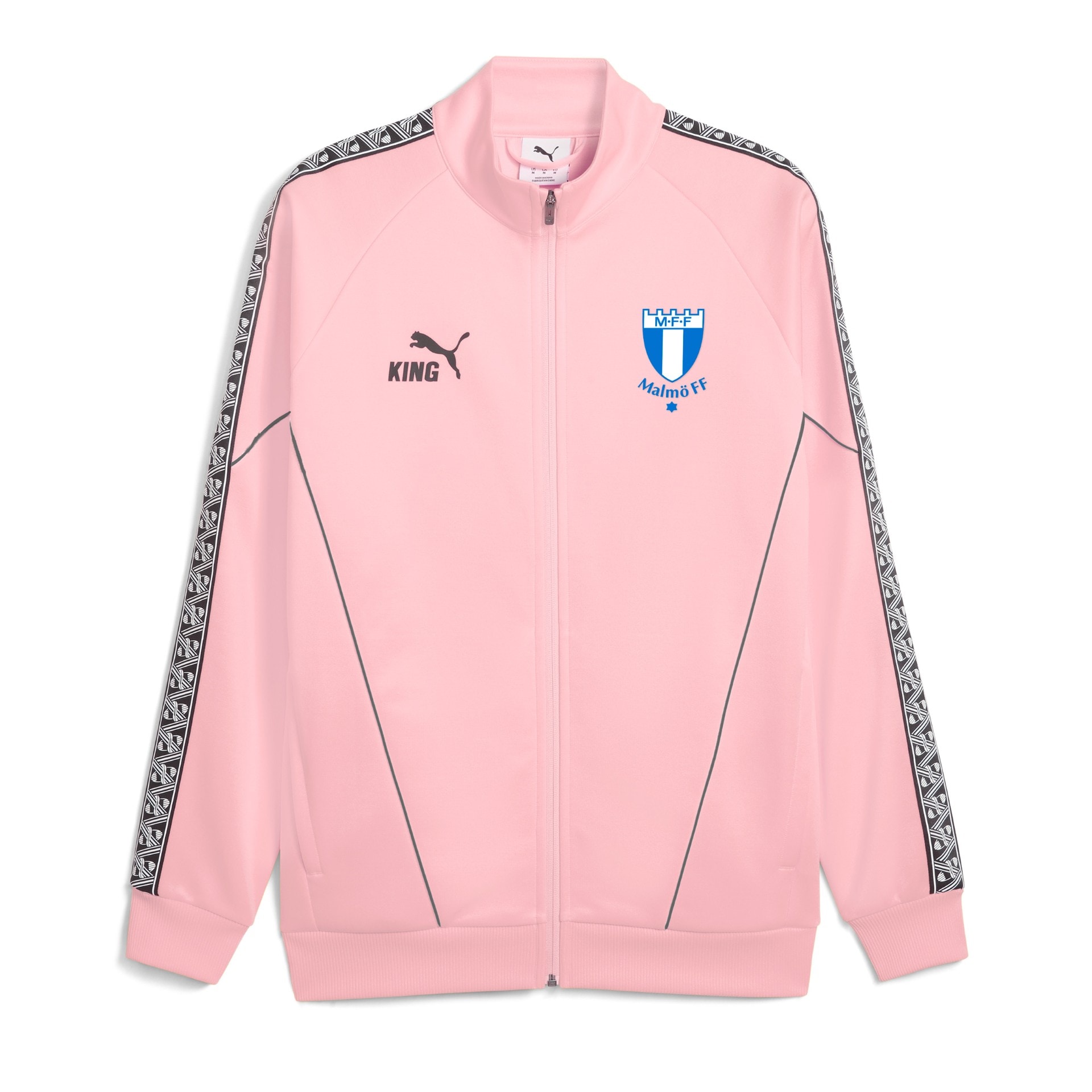 Puma teamKING Anthem Jacket Jr Pink