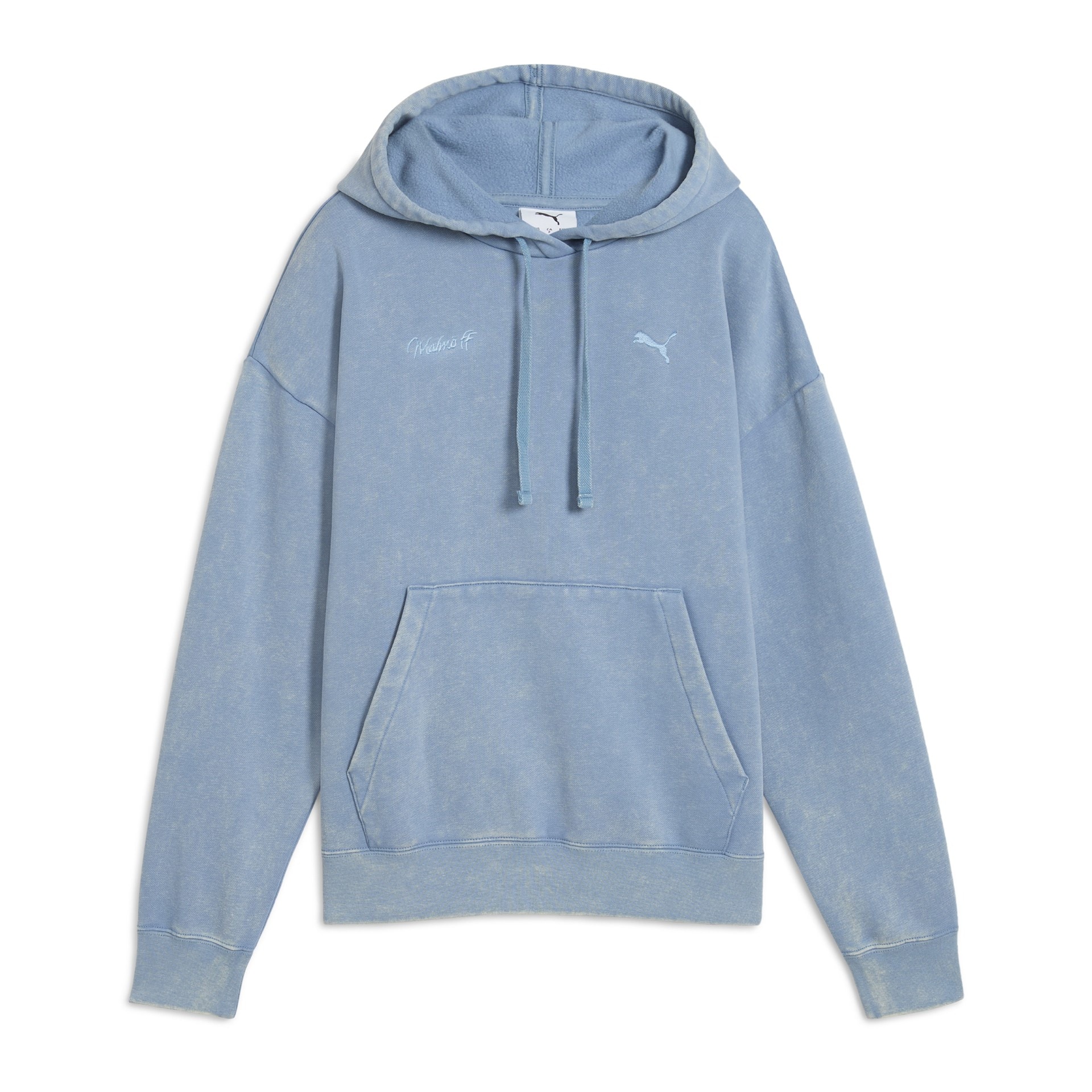 Puma W ESS ELEVATED Relaxed Wash Hoodie FL Cool