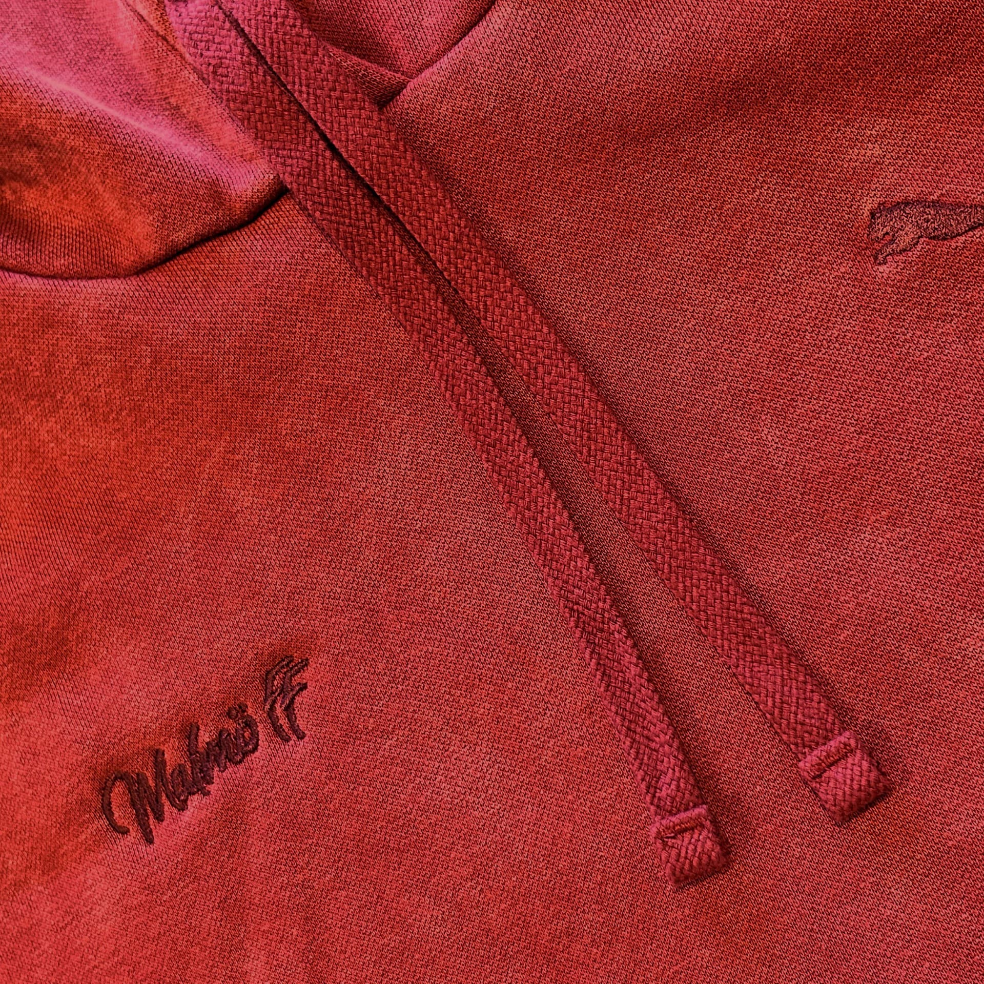 Puma W ESS ELEVATED Relaxed Wash Hoodie FL Ruby
