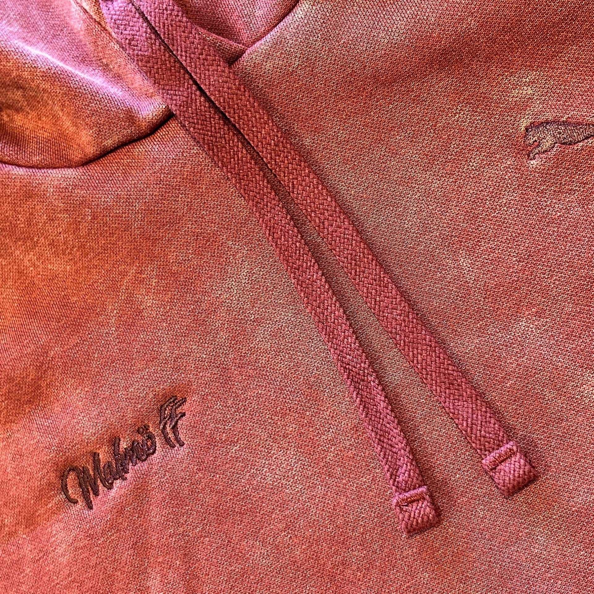 Puma ESS ELEVATED Relaxed Wash Hoodie FL Ruby