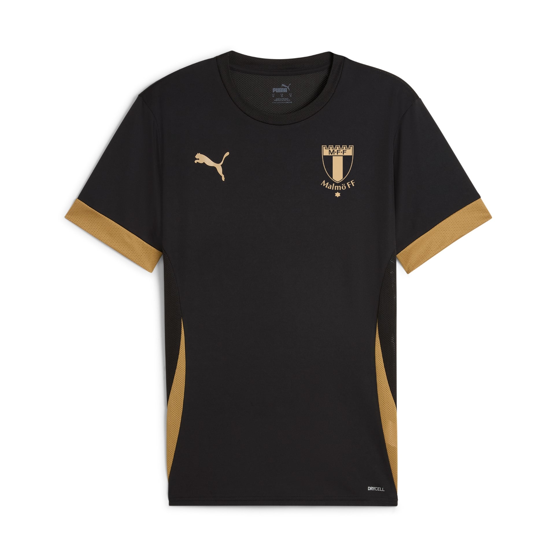 Puma teamgoal matchday jersey jr black/gold