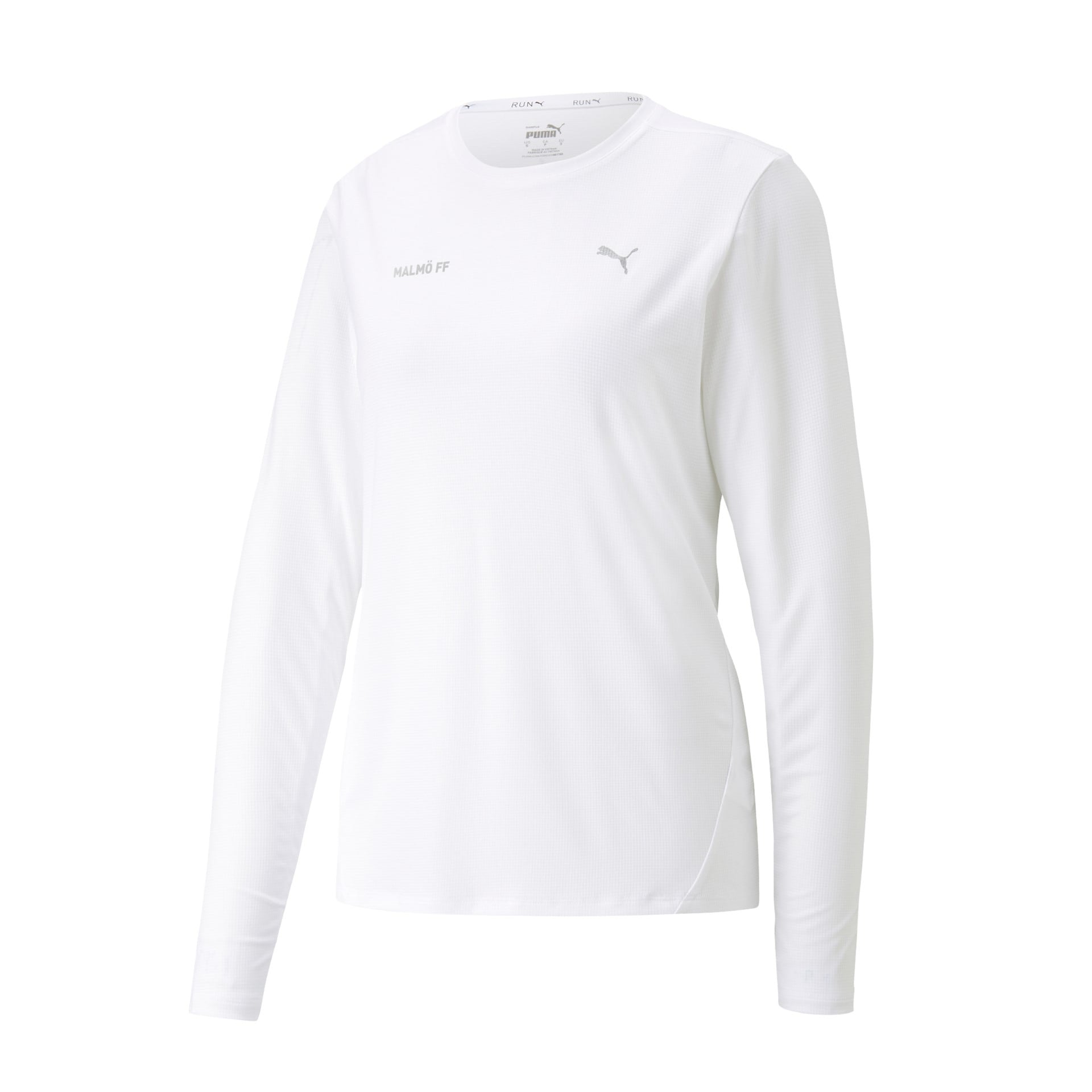 Puma RUN FAVORITE LS TEE W PUMA White 