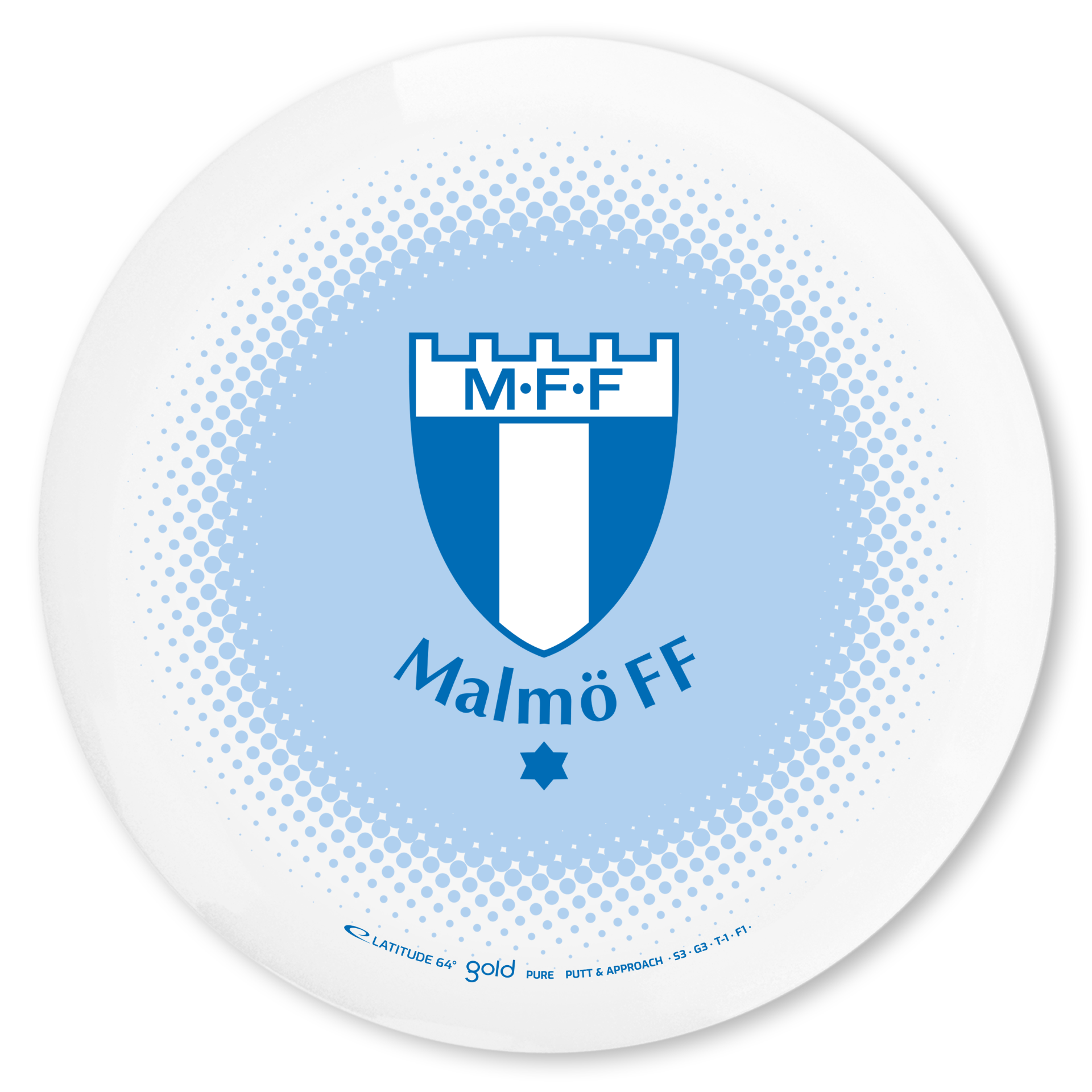 Discgolfdisc Malmö FF Putter