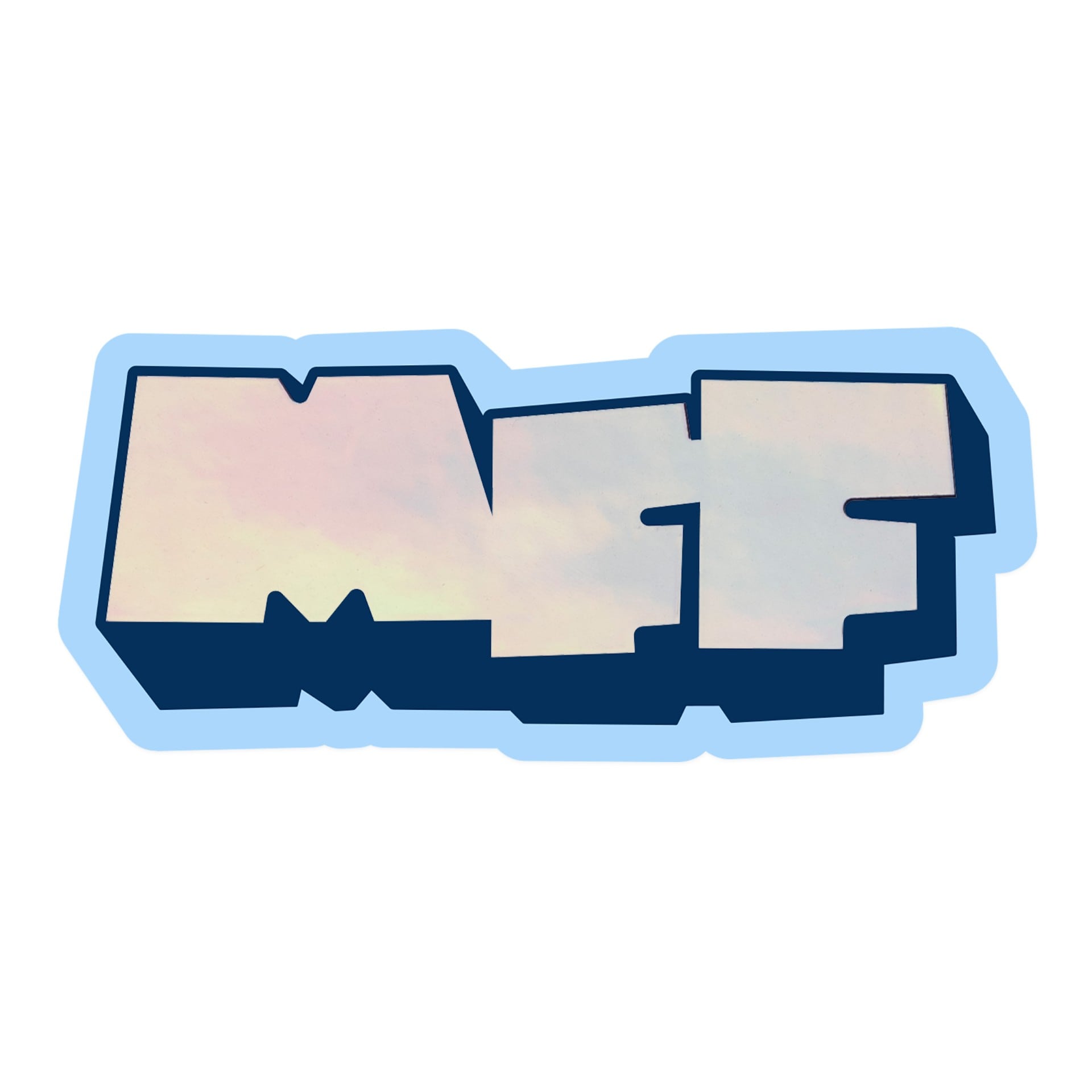 Sticker MFF hologram