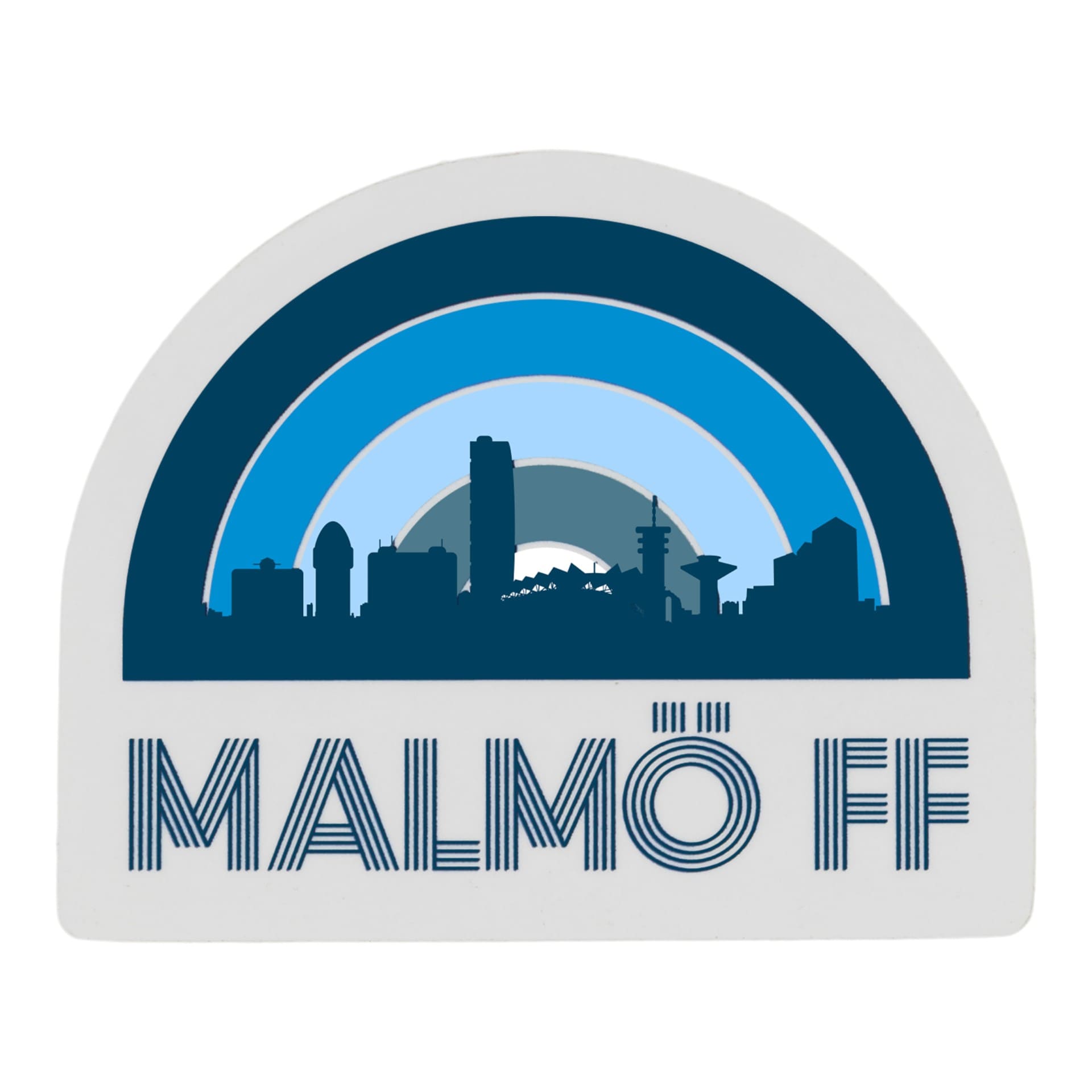 Sticker siluett Malmö FF