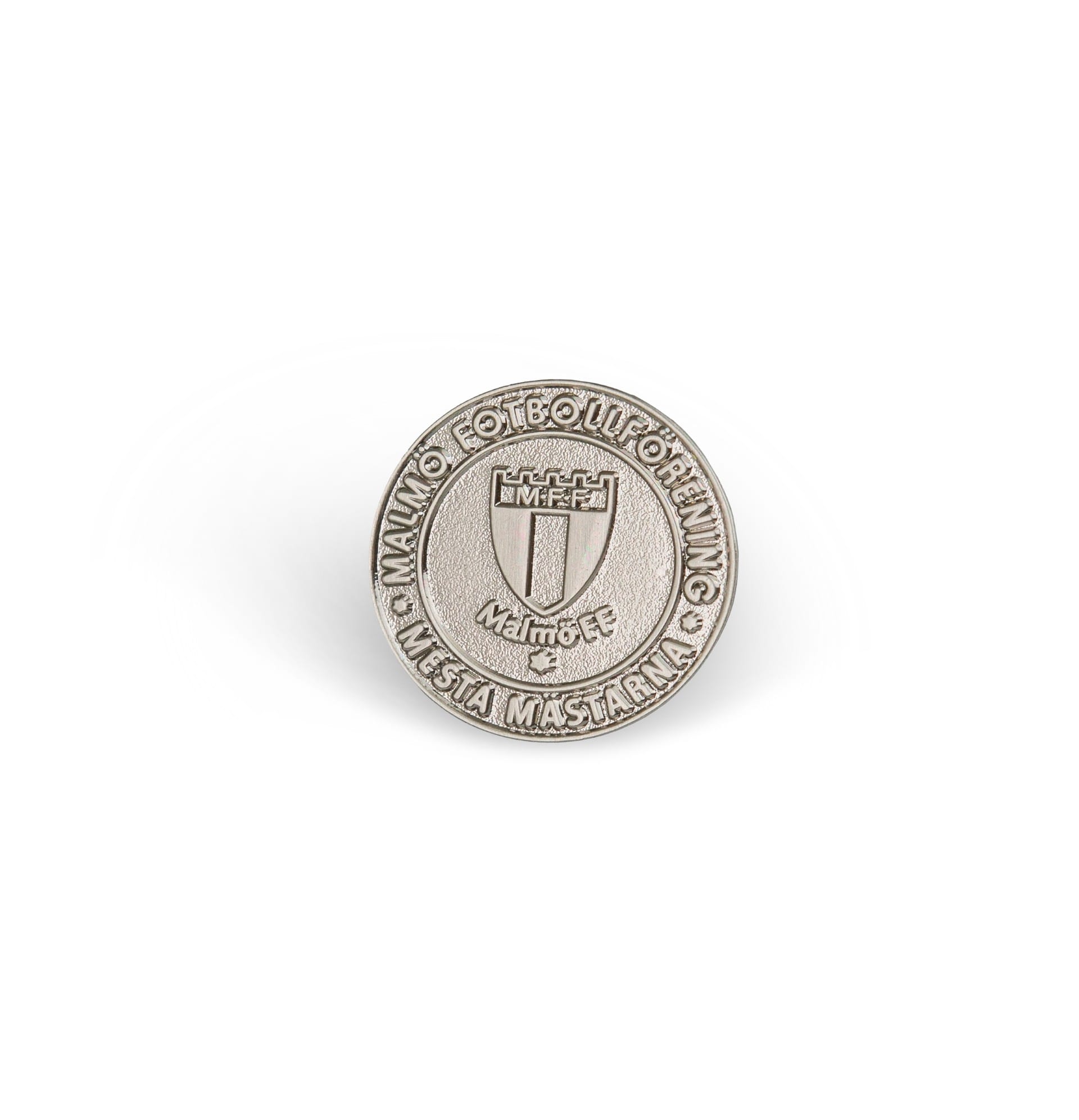 Pin rund silver