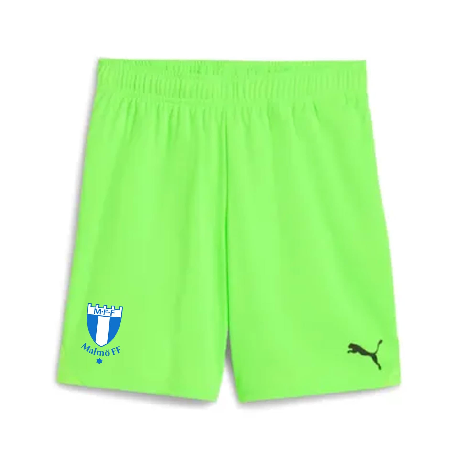 Puma teamGOAL Shorts Jr grön