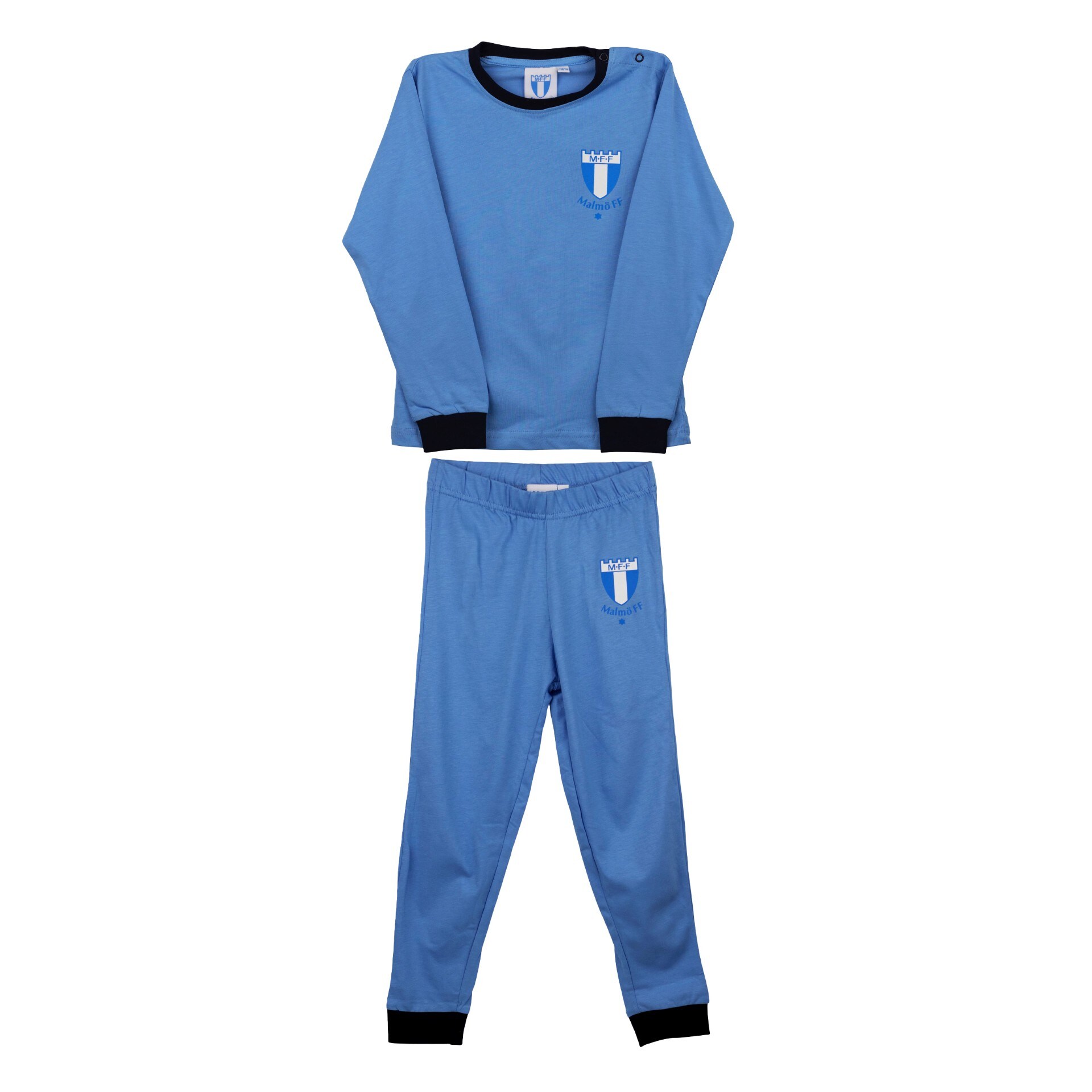 Pyjamas 2-delad ljusblå