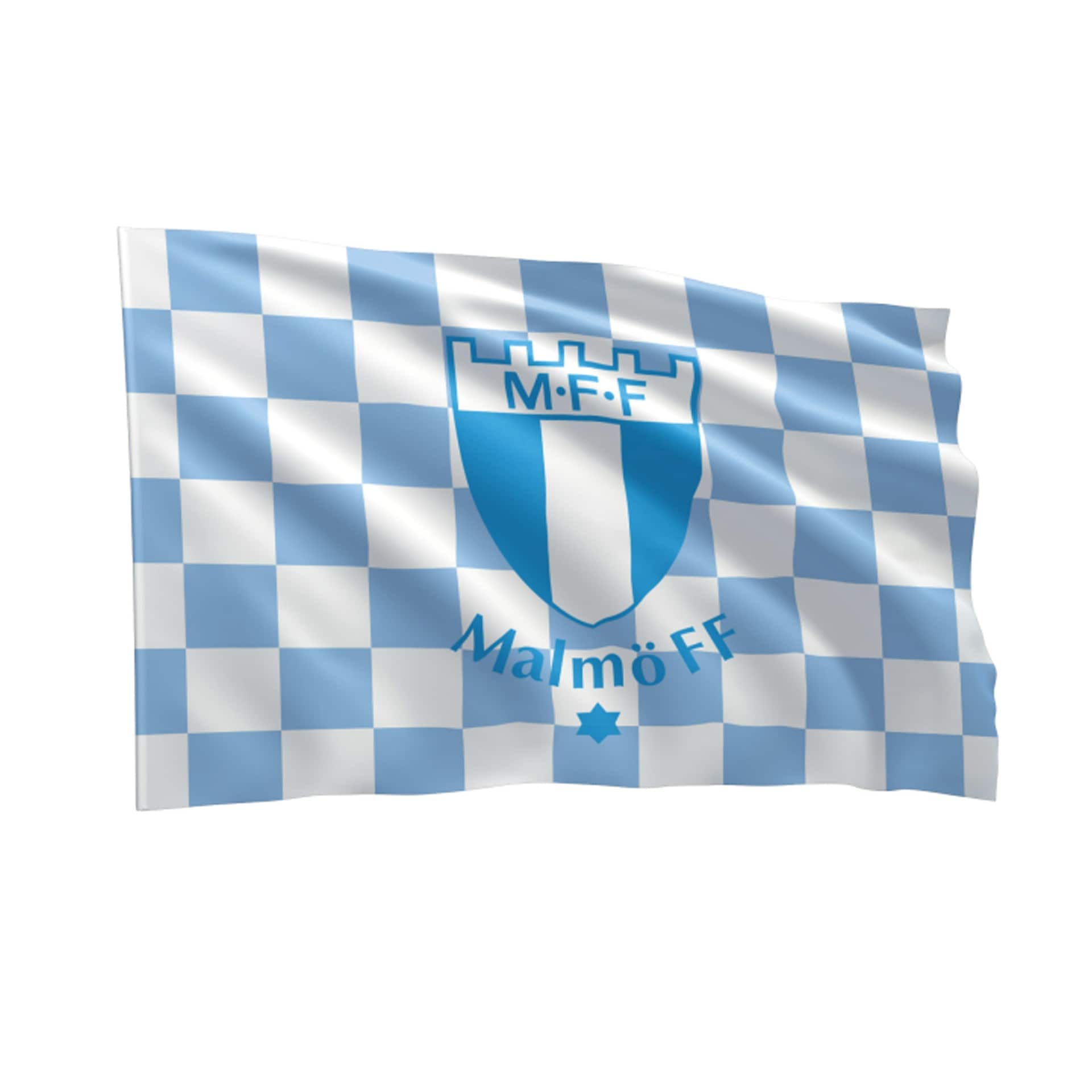 Miniflagga 30x45 rutig